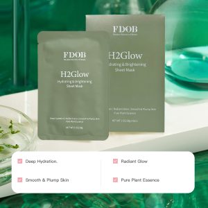H2Glow - Hydrating & Brightening Sheet Mask - Image 2