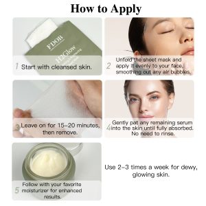 H2Glow - Hydrating & Brightening Sheet Mask - Image 7