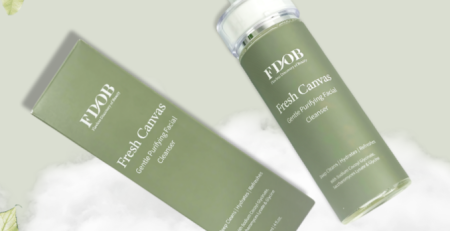 Before and After Using FDOB Dew You Hydrating and Restorative Face Moisturizer